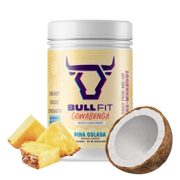 Bullfit Cowabunga Pre-Workout - 30 Servings Pina Colada (Copy)|Lowcostvitamin.com|Pre-Workout