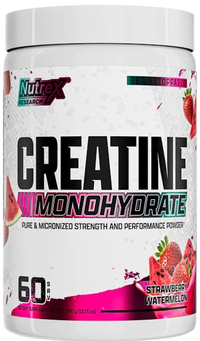 Nutrex Creatine Monohydrate Fruit Punch 60 Servings|Lowcostvitamin.com|Creatine