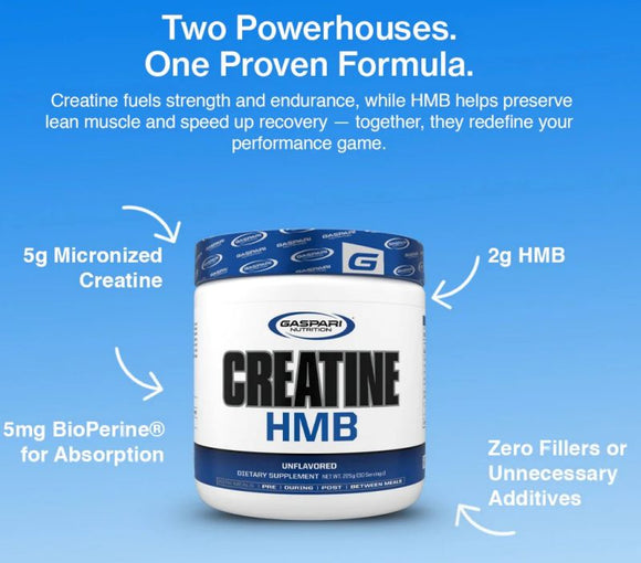 Gaspari Creatine HMB 30 Servings