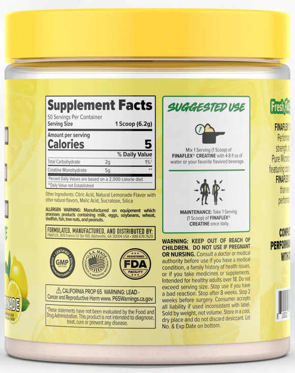 FinaFlex Pure Creatine 300 gms 60 servings Unflavored (Copy)|Lowcostvitamin.com|Creatine