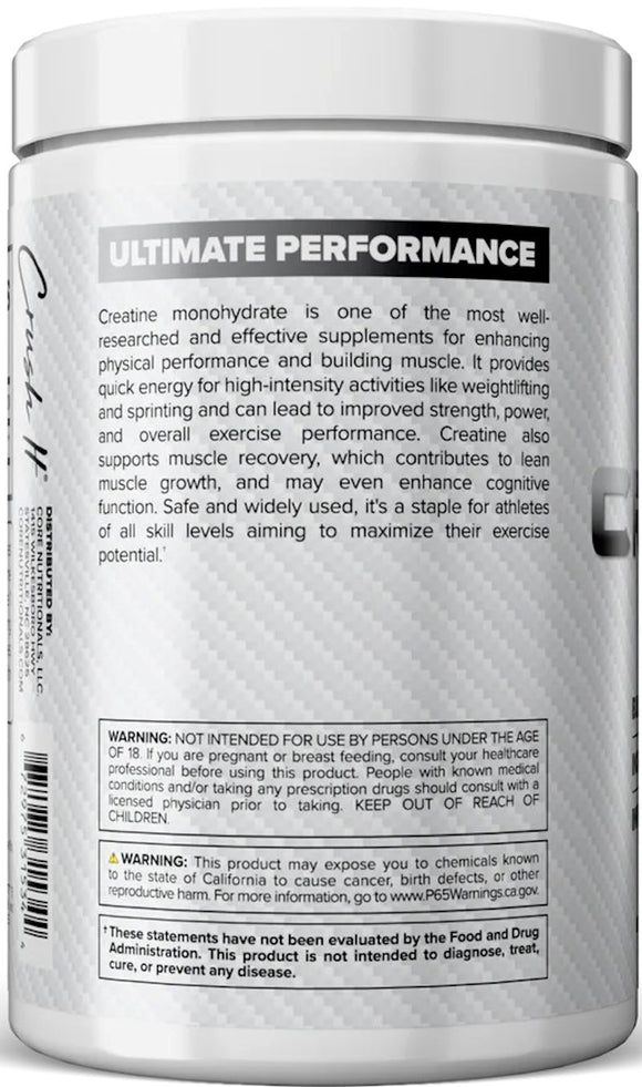 Core Nutritionals Creatine Unflavored