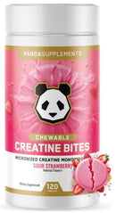 Panda Supps - Creatine Bites (Chewable Candy) (5G) (30 Servings)|Lowcostvitamin.com|Creatine