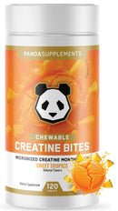 Panda Supps - Creatine Bites (Chewable Candy) (5G) (30 Servings)|Lowcostvitamin.com|Creatine
