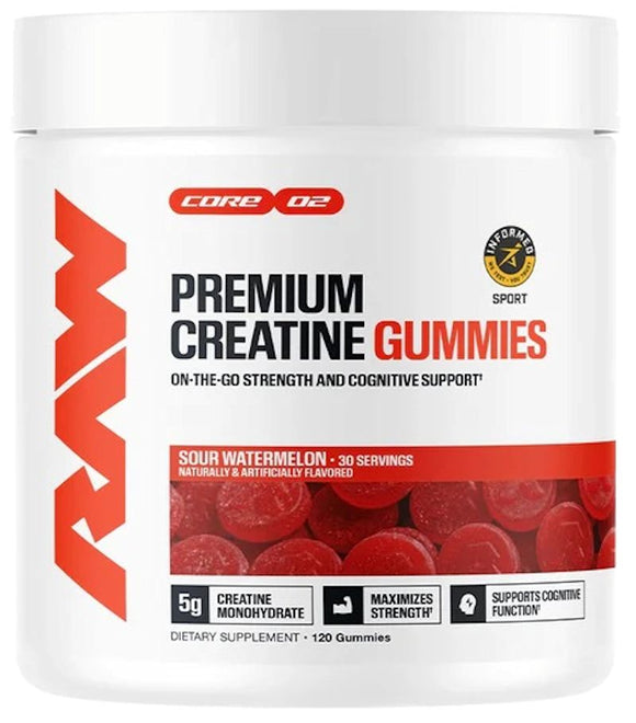 RAW Nutrition, Premium Creatine Gummies,|Lowcostvitamin.com|Creatine