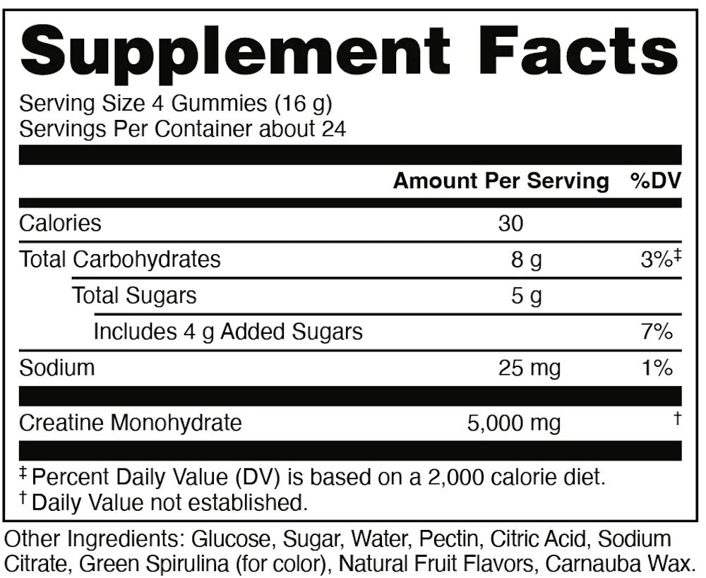 Bucked Up Creatine Gummies | Lowcostvitamim.com|Lowcostvitamin.com