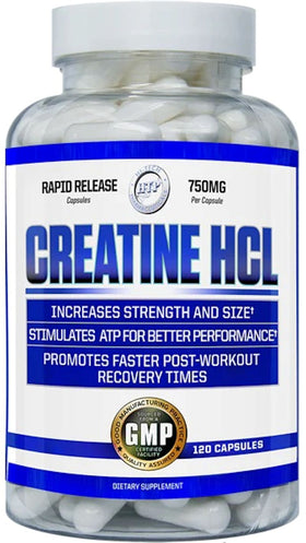 Hi-Tech Pharma Creatine HCL 120 Capsules | Strength & Muscle|Lowcostvitamin.com|Creatine