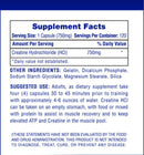 Hi-Tech Pharma Creatine HCL 120 Capsules | Strength & Muscle|Lowcostvitamin.com|Creatine