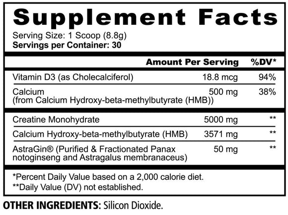 Panda Supps  Creatine, HMB Lean Muscle|Lowcostvitamin.com|Creatine
