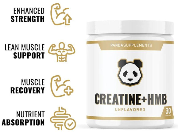 Panda Supps  Creatine, HMB Lean Muscle|Lowcostvitamin.com|Creatine