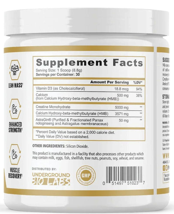 Panda Supps  Creatine, HMB Lean Muscle|Lowcostvitamin.com|Creatine