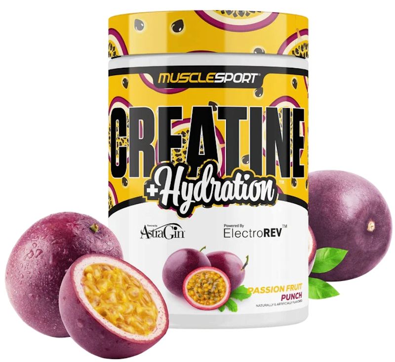 Musclesport Creatine+Hydration Blueberry Lemonade