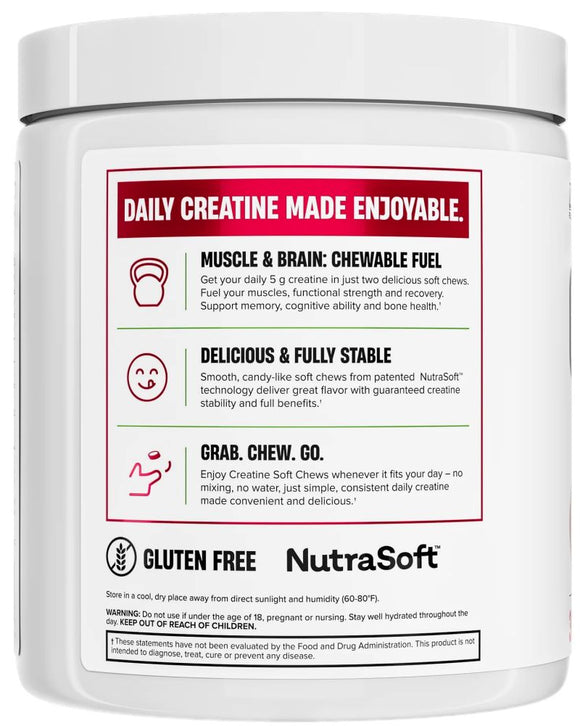 Nutrex Creatine Soft Chews 60 ct
