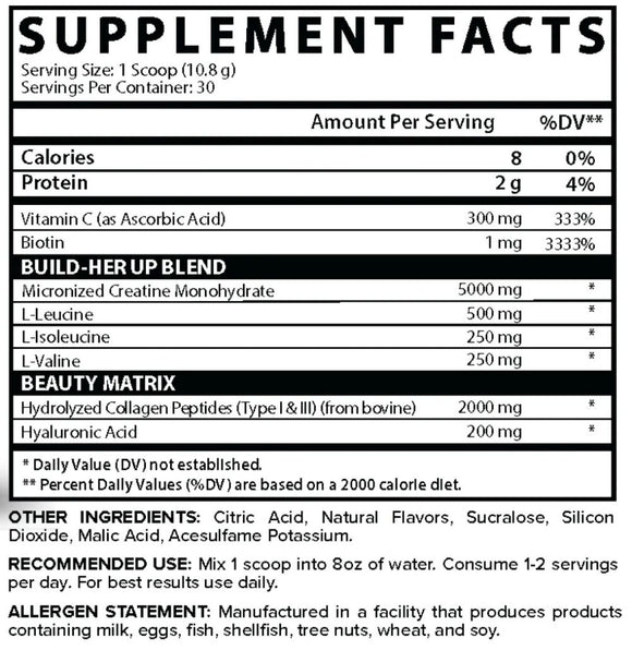 Nutrex Creatine For Women 30 Servings|Lowcostvitamin.com|Pre-Workout