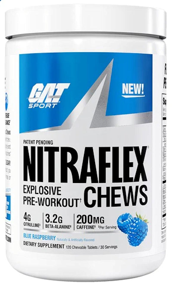 GAT SPORT Nitraflex Chews Performance Pre-Workout