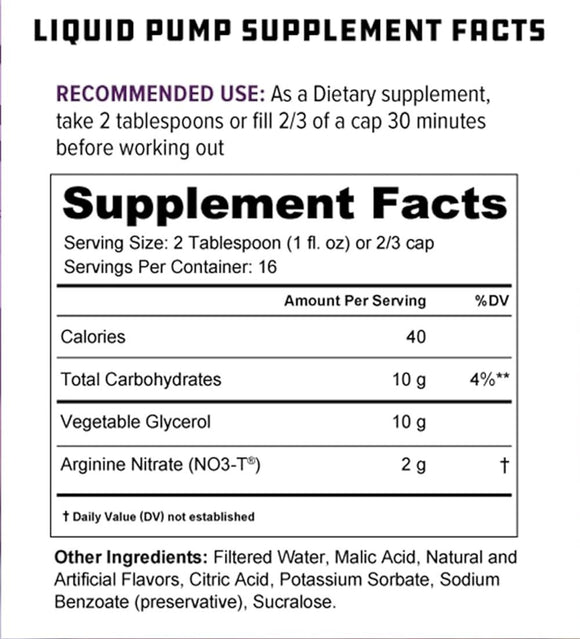 Cutler Nutrition, Liquid Pump Pre-Workout|Lowcostvitamin.com|Pre-Workout