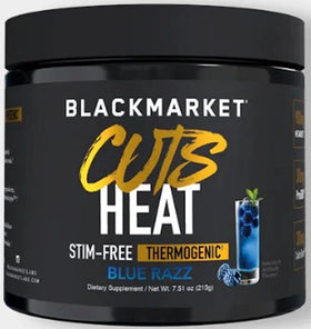 BlackMarket Cuts Heat Stim-Free Thermogenic Fat Burner|Lowcostvitamin.com|Fat Burner