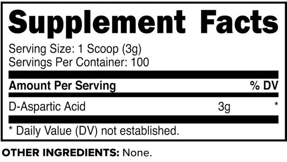 Primaforce D-Aspartic Acid 100 servings 300gms|Lowcostvitamin.com|Test Booster