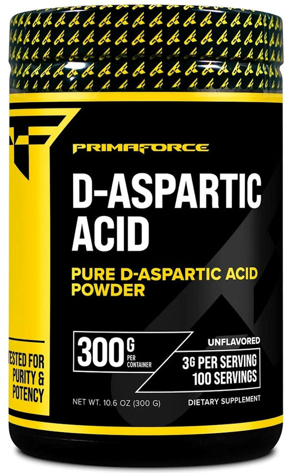 Primaforce D-Aspartic Acid 100 servings 300gms|Lowcostvitamin.com|Test Booster