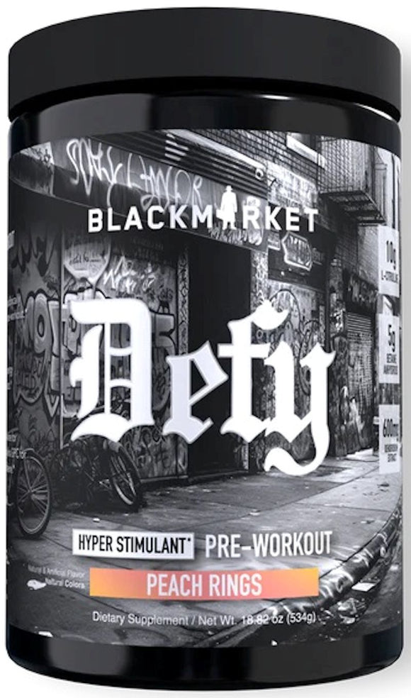 BlackMarket Labs DEFY Hyper-Stimulant Pre-workout