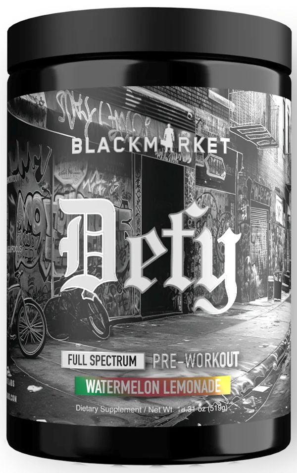 Defy Pre-Workout BlackMarket Labs muscle pumps