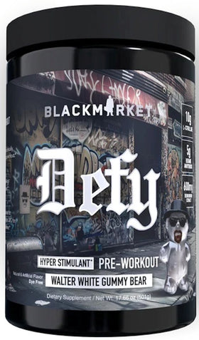 BlackMarket Labs DEFY Hyper-Stimulant Pre-workout