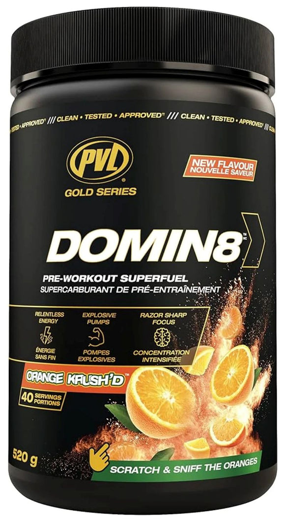 Pure Vita Labs Domin8 Pre-Workout SuperFuel|Lowcostvitamin.com|Pre-Workout