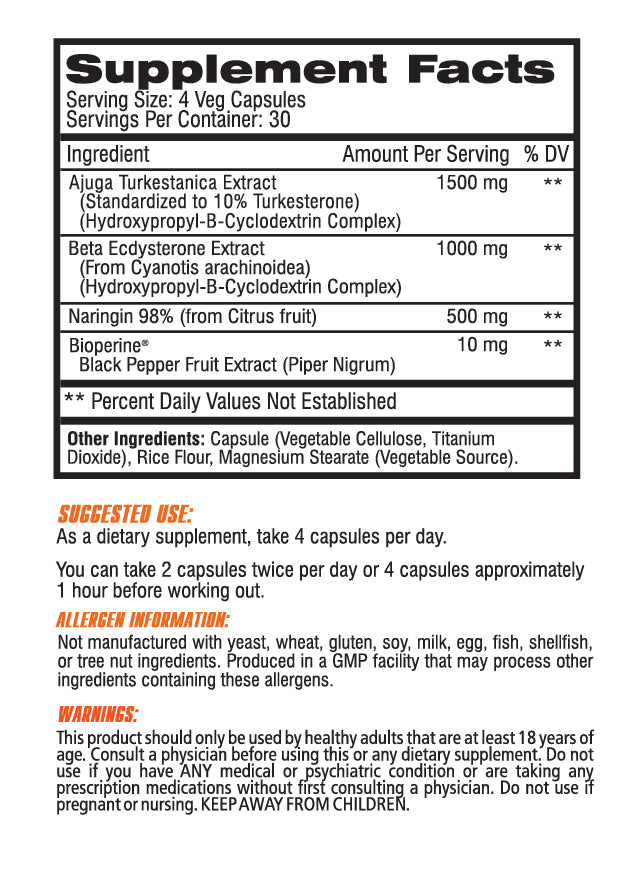 Competitive Edge Labs Ecdy-Plex 120 VegCaps|Lowcostvitamin.com|Muscle Builder