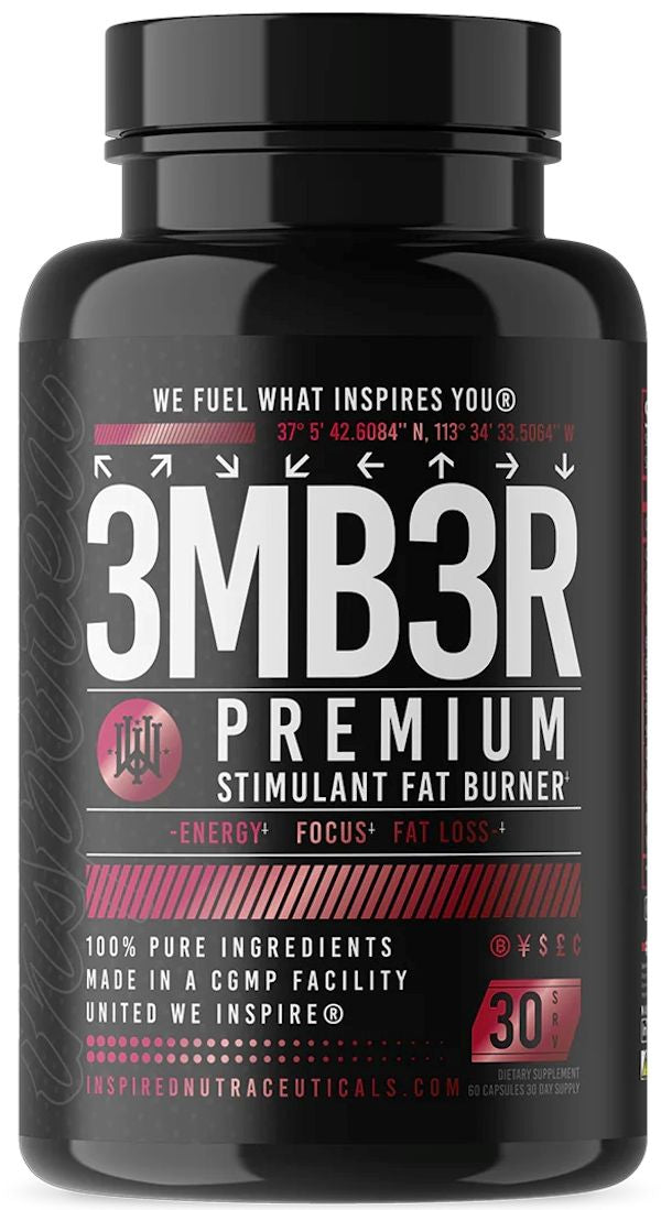 Inspired Nutraceuticals 3MB3R Stimulant Fat Burner weight loss
