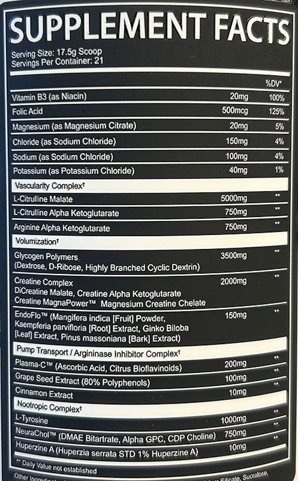 AfterDark Supplements AfterDark EPO+|Lowcostvitamin.com|Pre-Workout