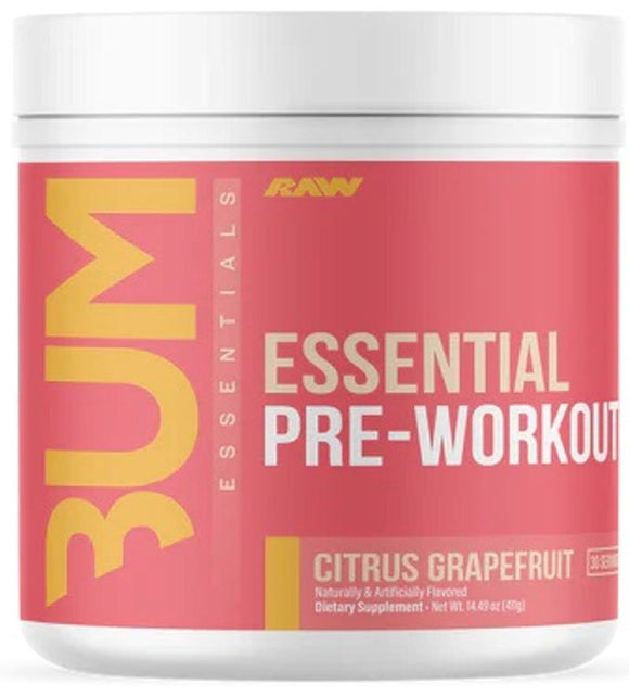 Raw Nutrition Essential Pre-Workout|Lowcostvitamin.com|Pre-Workout