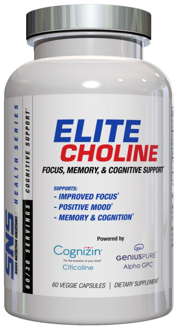 Serious Nutrition Solutions SNS Elite Choline|Lowcostvitamin.com|Health