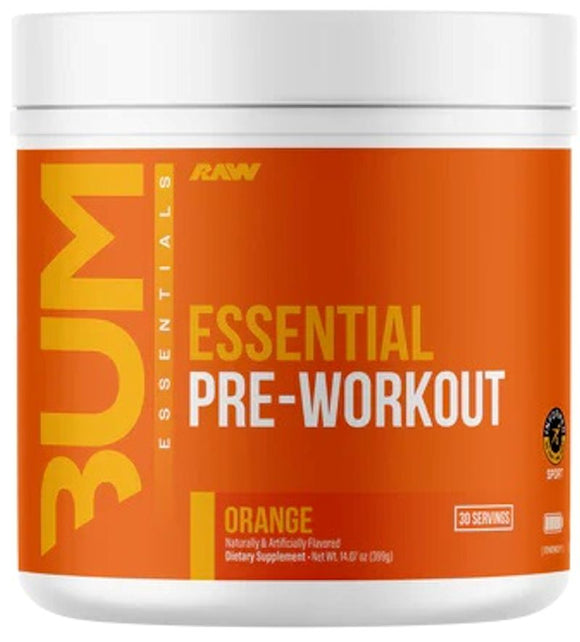 Raw Nutrition Essential Pre-Workout|Lowcostvitamin.com|Pre-Workout