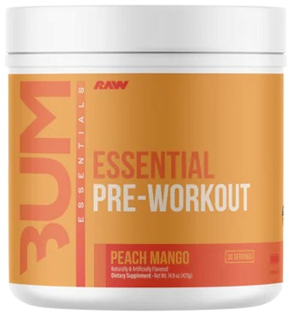 Raw Nutrition Essential Pre-Workout|Lowcostvitamin.com|Pre-Workout