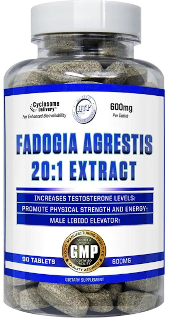 Hi-Tech Pharmaceuticals Fadogia Agrestis 20:1 90 Tabs|Lowcostvitamin.com|Test Booster