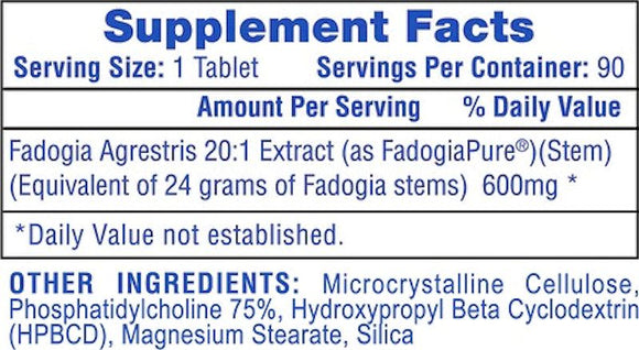 Hi-Tech Pharmaceuticals Fadogia Agrestis 20:1 90 Tabs|Lowcostvitamin.com|Test Booster