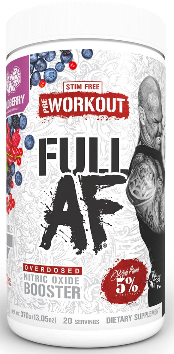 5% Nutrition Full AF Non-Stim Pre-Workout
