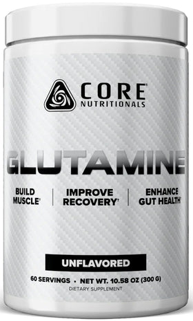 Core Nutritionals Glutamine Unflavored 60 servings