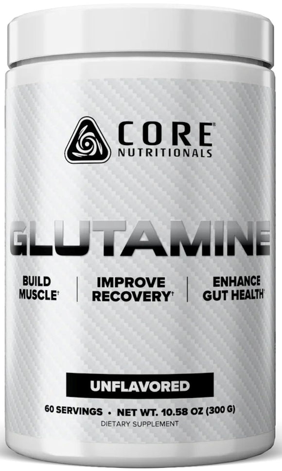 Core Nutritionals Glutamine Unflavored 60 servings