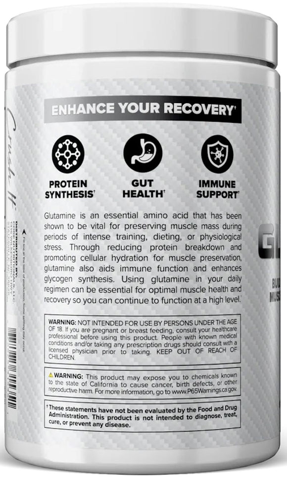 Core Nutritionals Glutamine Unflavored 60 servings