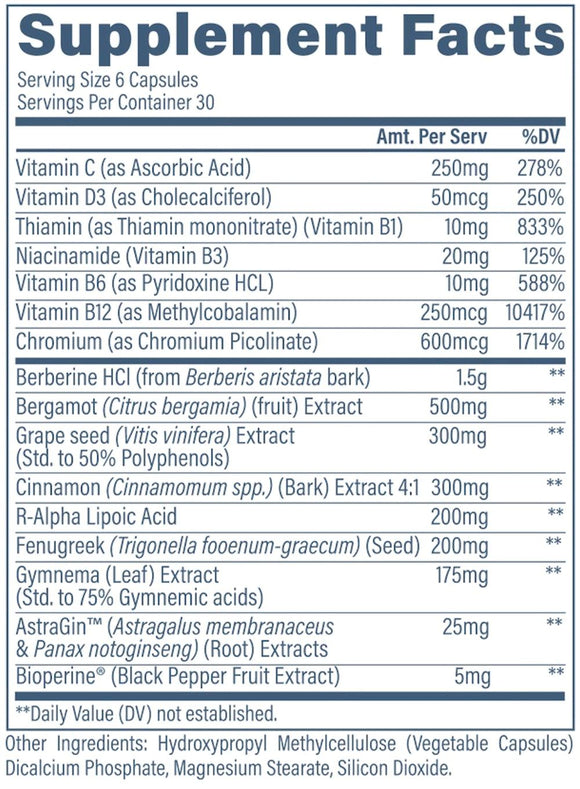 Revive Glucose Blood Sugar Support 180 Veg-Caps|Lowcostvitamin.com|Sugar Control