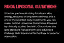 PANDA Supps Glutathione Wellness & Longevity|Lowcostvitamin.com|Antioxidants