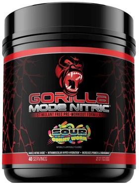 Gorilla Mind Gorilla Mode Nitric 40 Servings|Lowcostvitamin.com|Pre-Workout