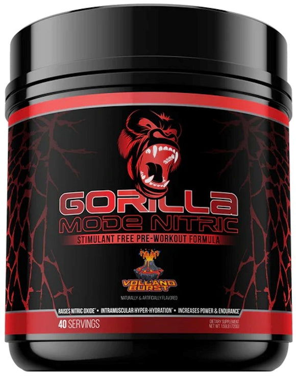 Gorilla Mind Gorilla Mode Nitric 40 Servings|Lowcostvitamin.com|Pre-Workout