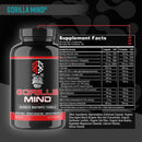 Gorilla Mind, Advanced Nootropic Formula-3