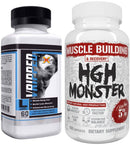 5% Nutrition HGH Monster, Muscle Building & Recovery, 180 Caps Free V-Ripped-1