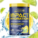 MHP Impact Hydration Electrolytes + Creatine Lemon Lime-1