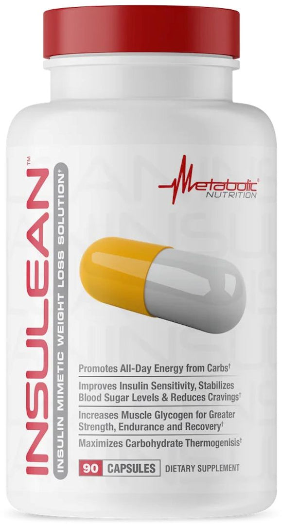 Metabolic Nutrition Insulean 90 Caps|Lowcostvitamin.com|Sugar Control