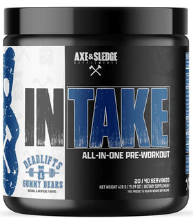 Axe & Sledge Intake All In One Pre-Workout 20/40 Servings|Lowcostvitamin.com|Pre-Workout