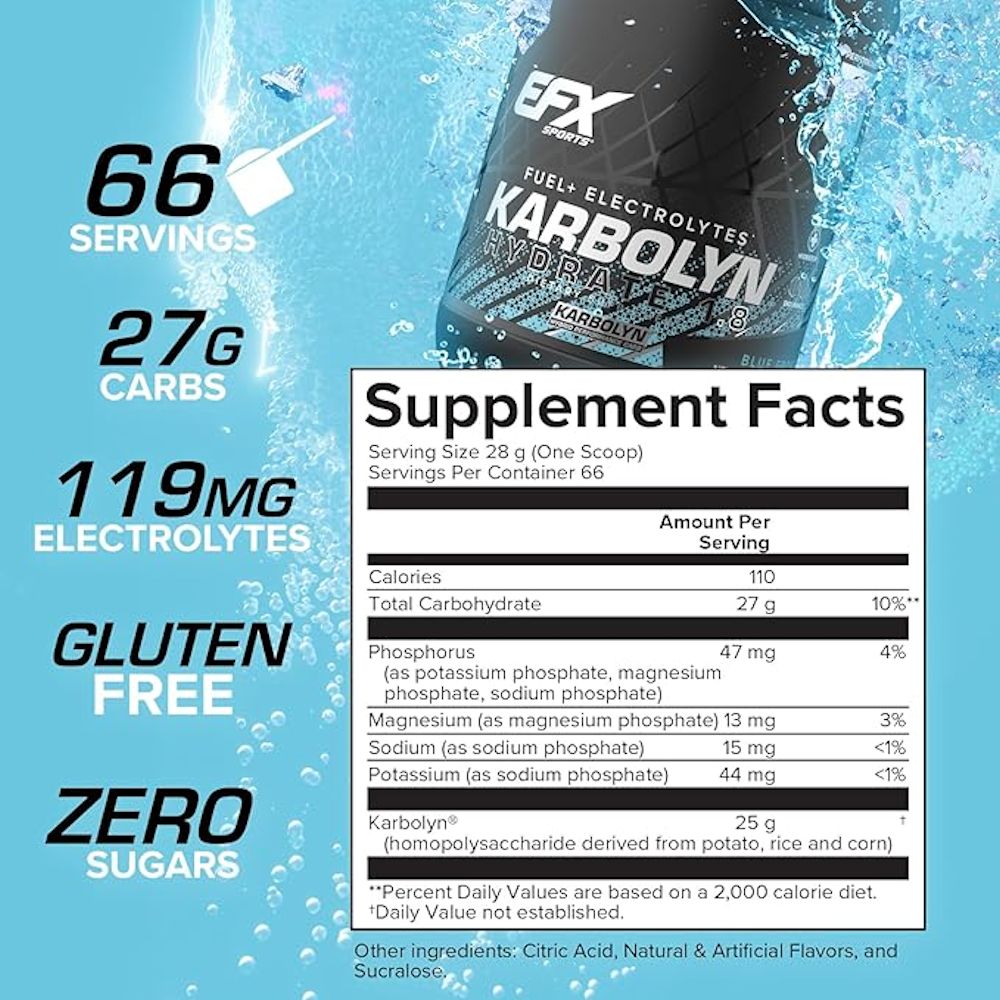 EFX Sports Karbolyn Hydrate | LowCostVitamin.com|Lowcostvitamin.com