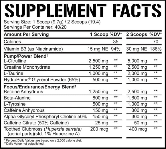 5% Nutrition Kill It Pumps Pre-Workout